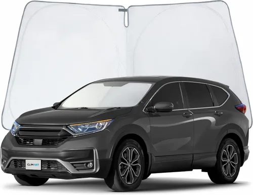 Vista 71 de Clim Art - Parasol para parabrisas de Nissan Pathfinder 2022-2024, plegable, personalizado, protector solar para vehículo, cubierta para parabrisas