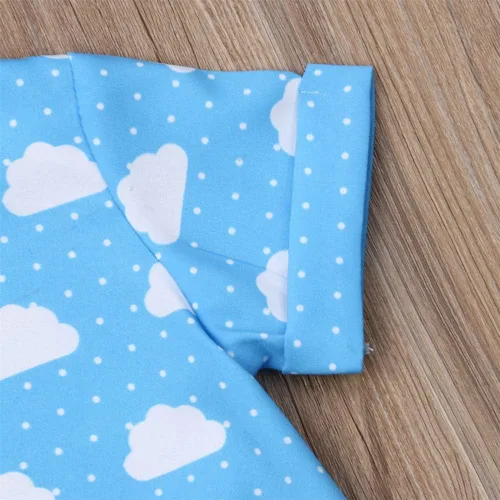 Vista 42 de Conjunto de camisa de manga corta con botones y pantalones cortos casuales con diseño de flamingo, para bebés y niños de 1 a 6 años, atuendos