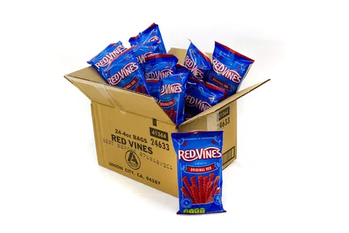 Vista 9 de Red Vines Original Red Regaliz Twists Bolsa de 2oz (Paquete de 16)