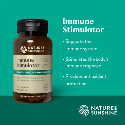 Vista 3 de Nature's Sunshine Estimulador Inmune 90 Cápsulas