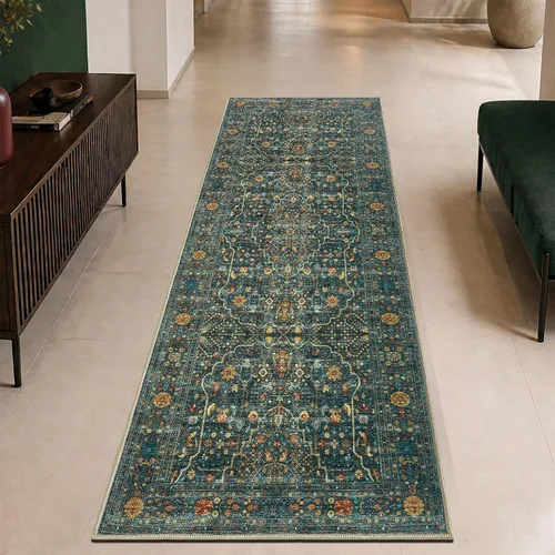 Vista 72 de Keen Home Design - Tapete lavable a máquina con respaldo antideslizante, para entrada, cocina, baño, lavandería, vintage de pelo orto y duradero