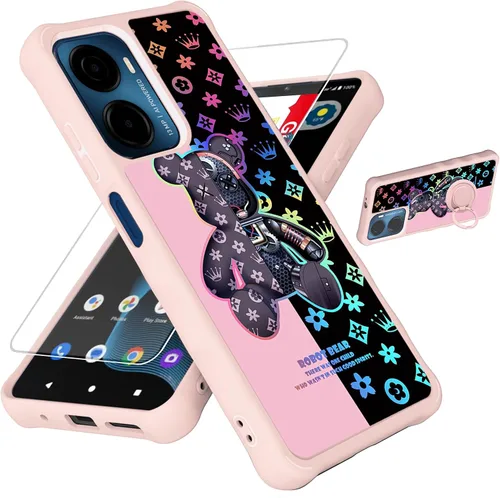 Vista 15 de jioeuinly Funda para Tecno Spark Go 2025 Compatible con Tecno Spark Go 1 / GO 1S / Pop 9 4G Funda de Teléfono Cubierta