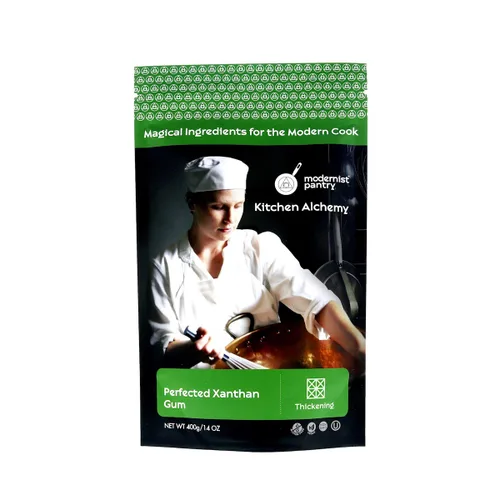 Vista 8 de Goma de xantano pura sin gluten vegana certificada OU Kosher - 400 g/14 oz