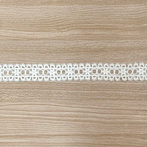 Vista 4 de Designer's Shop VL 6639 VL 6639 - Borde de encaje blanco de 5 yardas para costura, manualidades (margarita-mareado) 1-1/16 pulgadas x 5 yardas