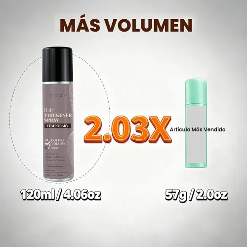 Vista 7 de Raíz retoque para arriba el espray temporal del color del cabello #1 café oscuro