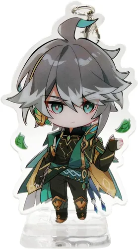 Vista 121 de YJacuing Genshin Impact - Figura de llavero de acrílico