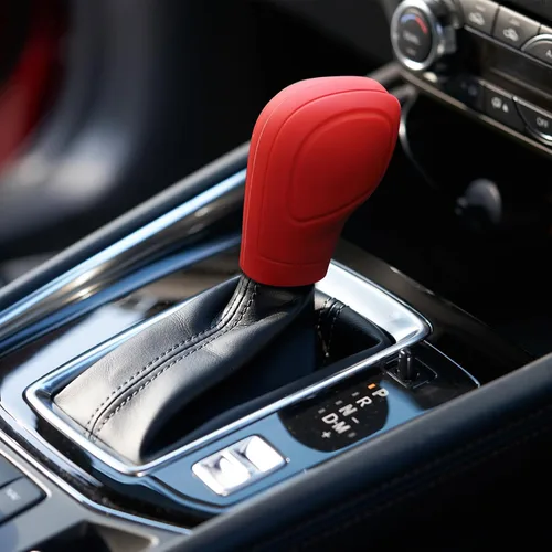 Vista 8 de Funda para Pomo de Palanca de Cambios de Automóvil, Funda para Palanca de Cambios de Automóvil, Protector de Palanca de Cambios de Auto
