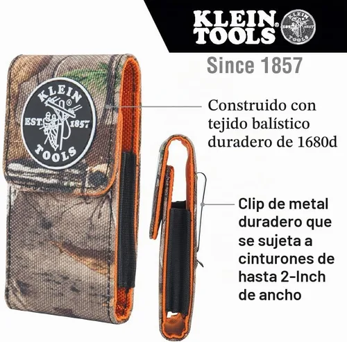 Vista 2 de Klein Tools 55564 Tradesman Pro Camo - Soporte para teléfono, tamaño XL