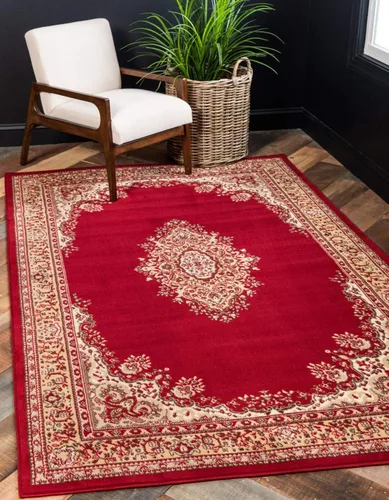 Vista 20 de Unique Loom - Alfombra de área estilo persa tradicional de la colección Reza, de 2 pies 2 pulgadas x 3 pies, colores negro y beige