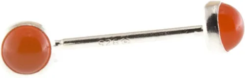 Vista 66 de Aretes pequeños de plata de ley para cartílago, tragus, hélix, múltiples piercings hipoalergénicos, piedra natal para mujer, juego de bisel