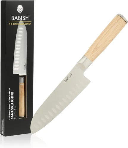 Vista 6 de Babish - Juego de cubertería con funda enrollable para cuchillos, alemán (3 piezas, acero inoxidable).