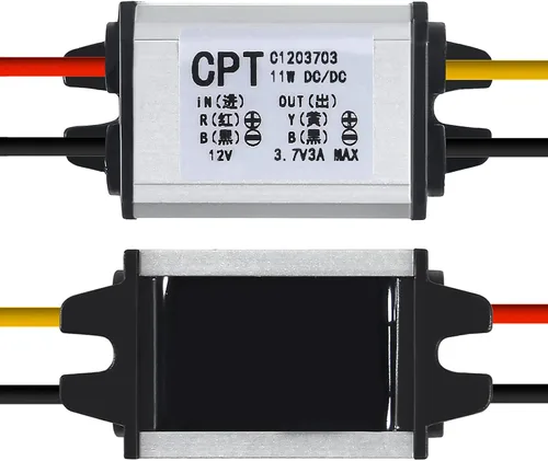 Vista 6 de 2 unids 12 V a 3.7 V convertidor DC reductor Buck regulador de voltaje fuente de alimentación módulo transformador 3A 11W convertidor de energía