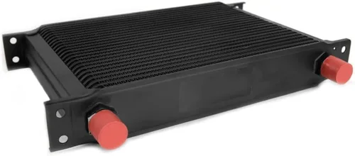 Vista 2 de PIT66 Adaptador de termostato AN10 de 19 filas para transmisión de motor, kit de enfriador de aceite universal