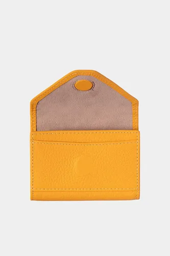 Vista 66 de grande Estuches para tarjetas 3639, Naranja, Tarjetero de cuero con cierre magnético, cartera pequeña de acordeón para mujer