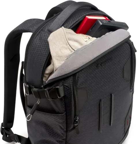 Vista 4 de Manfrotto PRO Light Backloader S, mochila profesional para cámara, acceso superior y trasero, accesorio de doble trípode, mochila acolchada