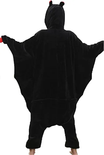 Vista 2 de Onesie - Pijama de cosplay para adultos, Navidad, Halloween, fiesta, disfraces, franela, unisex