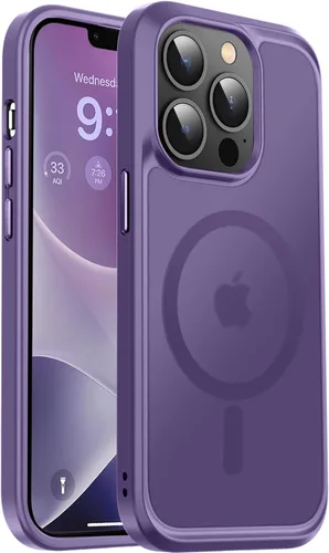 Vista 9 de Vooii Funda para iPhone SE 3ª/2ª/2020 con Magnético, Funda iPhone 8/7 [Compatible con Magsafe] [Diseño Integrado] Sensación de Agarre Cómoda Delgada