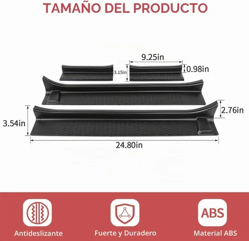 Vista 5 de RT-TCZ para guardabarros de puerta Wrangler JL 4 puertas, protector de entrada de puerta para Jeep Wrangler JL JLU Gladiator JT 2018 2019 2020 2021