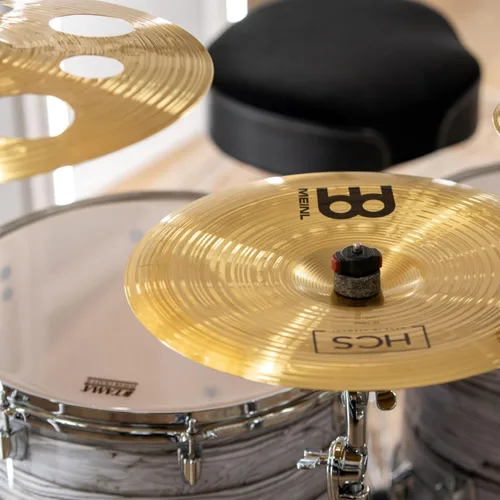 Vista 9 de Meinl Cymbals HCS141620+10 HCS Pack juego de platillos con hi hat de 14", crash de 16", ride de 20", más un splash de 10" gratis (VIDEO)