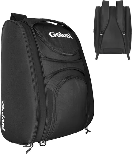 Vista 2 de Goloni Pickleball Bag Padel Racket Backpack Large Capacity for Men Women Separate Waterproof Shoes Compartment Pickleball Accessories -Thermal