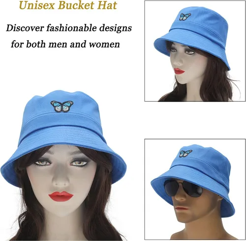 Vista 43 de ZLYC Gorra de pescador bordada de moda unisex para hombres y mujeres