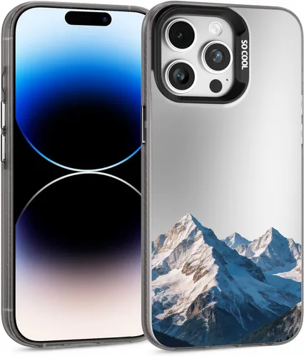 Vista 99 de Funda para iPhone 12 Pro Max (protección contra caídas de grado militar) Funda de teléfono de TPU a prueba de golpes, medusa-12PM Azul
