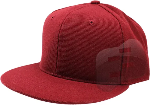 Vista 17 de Sombrero de pico plano ajustado liso (colores sólidos y neón)