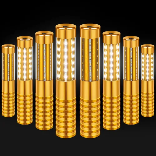 Vista 8 de 2 piezas LED estroboscópica luz de batón recargable servicio de botellas bengalas palo botella de champán reutilizable LED de mano para club