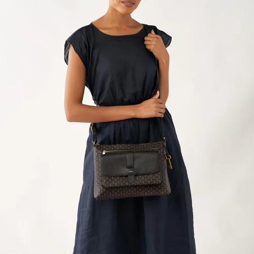 Vista 5 de Fossil Kinley - Bolso bandolera grande para mujer