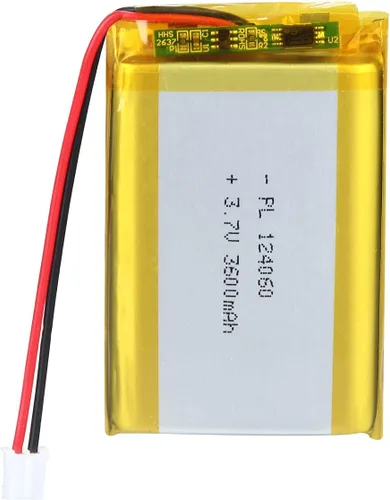 Vista 13 de Batería de 3.7V 200mAh 502025 Li-ion Li-Po recargable de iones de litio con conector de paso de 2P PH 0.079 in