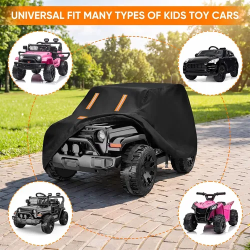 Vista 4 de Funda de coche de juguete para niños, funda para automóvil eléctrico, 52