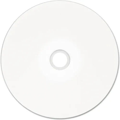 Vista 2 de Verbatim DVD+R 4.7GB 16X DataLifePlus White Inkjet imprimible, Hub imprimible - 50pk Husillo - 94917, Blanco