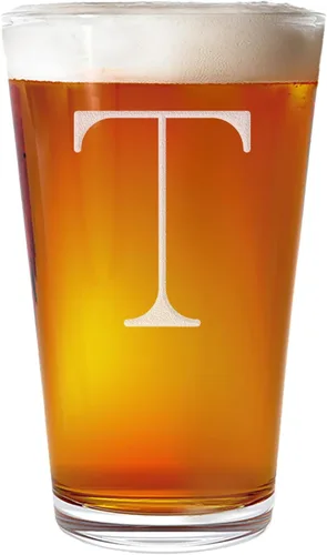 Vista 9 de Vaso de cerveza grabado personalizado de 16 onzas, regalos de Navidad grabados personalizados para hombres, regalos de cumpleaños para papá, regalos