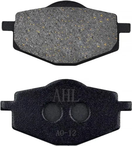 Vista 4 de AHL Juego de pastillas de freno semimetálicas compatibles con: Yamaha Warrior YFM350 1987-1988 BANSHEE YFZ 350 T/U/W 1987-1989 YFM350 XT 1987
