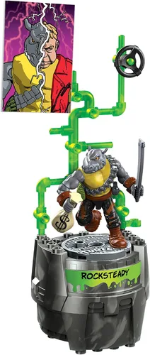 Vista 3 de Mega Construx Teenage Mutant Ninja Turtles Classic Series Rocksteady Mutagen - Bote