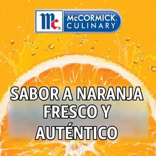 Vista 5 de McCormick Culinary - Extracto puro de naranja, 16 fl oz - Una botella de 16 onzas líquidas de saborizante de naranja para hornear, pasteles
