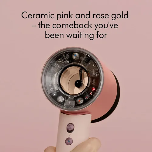 Vista 18 de Dyson Supersonic Nural™ Secador de pelo Rosa cerámico