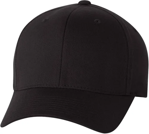 Vista 2 de Flexfit Flexfit - Gorra de lana, talla LXL, color negro, Negro