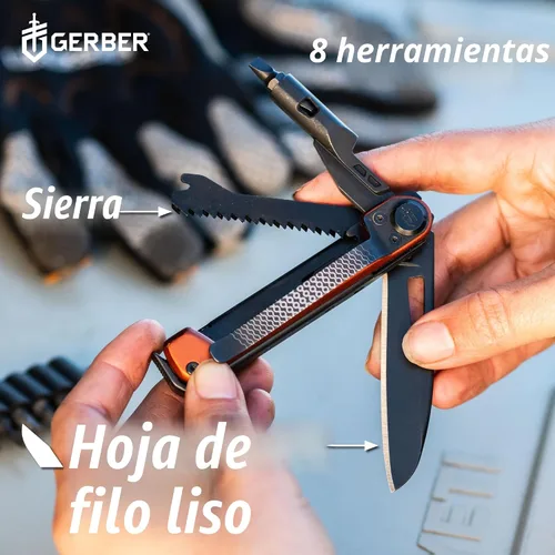 Vista 3 de Gerber Armbar Trade EDC Cuchillo de bolsillo multiherramienta