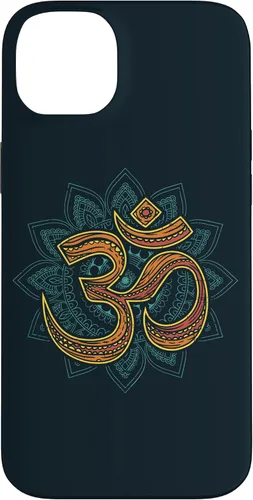 Vista 15 de Funda con diseño de mandala espiritual Om para iPhone 17