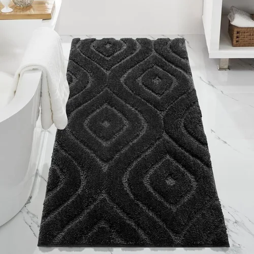 Vista 11 de DEXDE Alfombras de Baño Corredor 24x47 pulgadas Alfombra de Baño Larga Antideslizante Suave Lavable Alfombras de Baño Grandes para Baño Dormitorio