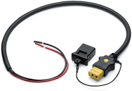 Vista 2 de Cannon 1903017 Battery End Cable Downrigger Accessory, 3-Foot, Black (Pack of 2)