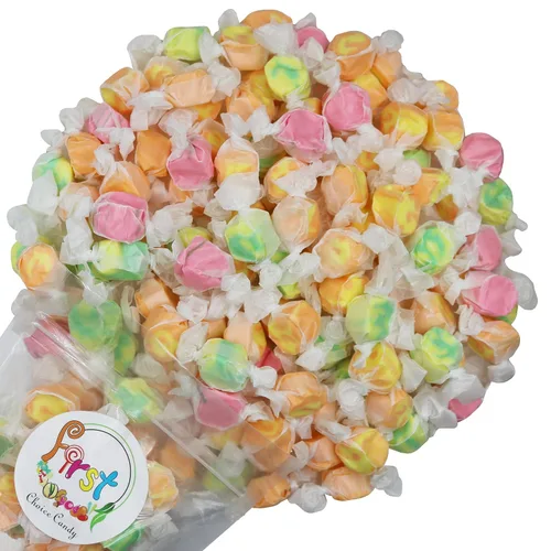 Vista 63 de Variedad de caramelos gourmet de agua salada (Patriótico americano rojo blanco azul, 1 libra)