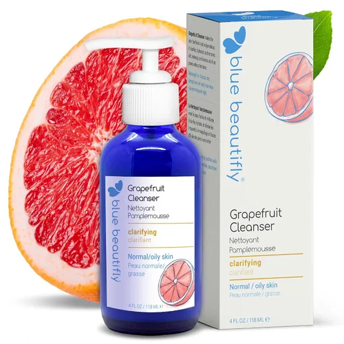 Vista 7 de Blue Beautifly Aceite limpiador de caléndula orgánico certificado por USDA, elimina el maquillaje, limpia los poros y restaura la barrera