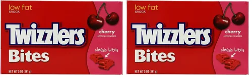 Vista 2 de TWIZZLERS Bocados de cereza, 5 onzas