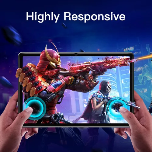 Vista 5 de JETech Protector de pantalla para Lenovo Idea Tab Pro/Yoga Tab Plus 2025 / Tab P12 2023 (12.7 pulgadas), película de vidrio templado 9H
