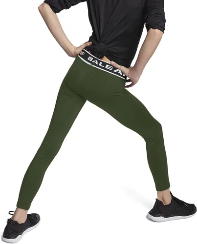 Vista 5 de baleaf Leggings de compresión de forro polar para niños, pantalones juveniles, mallas de fútbol, baloncesto, béisbol, deportes, equipo de clima frío