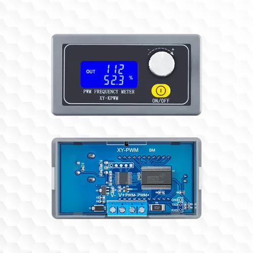 Vista 7 de Generador de señal XY-KPWM Generador PWM de 1 canal 1Hz-150kHz Modo dual PWM Frecuencia de pulso Módulo generador de señal de onda cuadrada Pantalla
