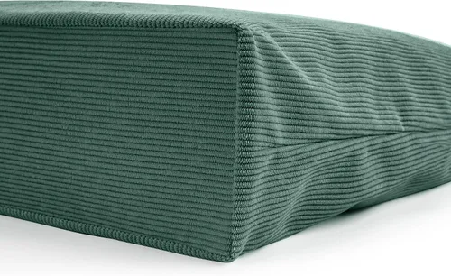 Vista 9 de KALIDI - Bolsa de pana para mujer, con cremallera, casual, de gran capacidad, con bolsillos
