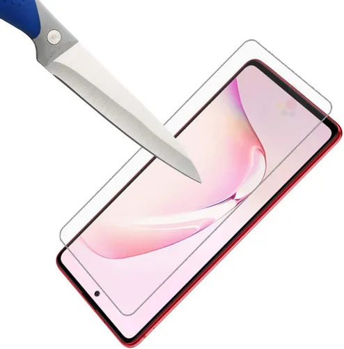 Vista 5 de Mr.Shield [Paquete de 3] Diseñado para Samsung Galaxy Note 10 Lite [vidrio templado] [Vidrio japonés con dureza 9H] Protector de pantalla